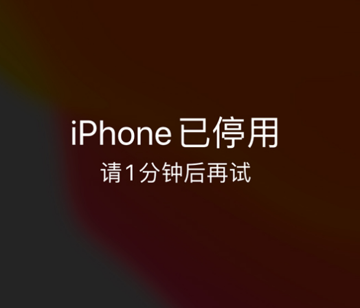 侯马苹果手机维修分享:iPhone 显示“不可用”或“已停用”怎么办？还能保留数据吗？ 