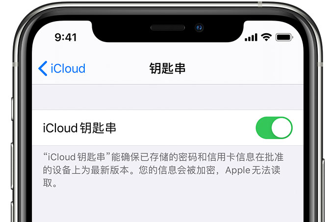 侯马苹果手机维修分享在 iPhone 上开启 iCloud 钥匙串之后会储存哪些信息 